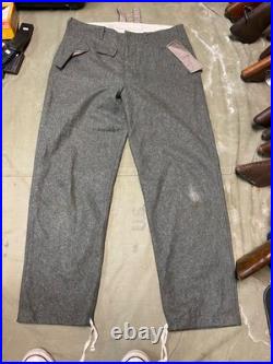 Wwii German M1944 M44 Wool Combat Field Trousers-large 36 Waist