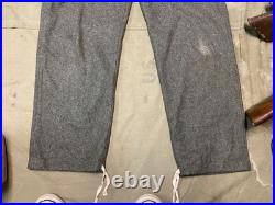 Wwii German M1944 M44 Wool Combat Field Trousers-large 36 Waist
