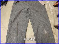 Wwii German M1944 M44 Wool Combat Field Trousers-large 36 Waist