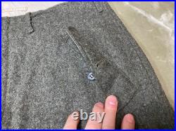 Wwii German M1944 M44 Wool Combat Field Trousers-large 36 Waist