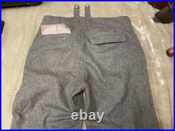 Wwii German M1944 M44 Wool Combat Field Trousers-large 36 Waist Wwii German M1944 M44 Wool Combat Field Trousers-large 36 Waist