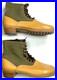 Wwii German M31 Afrika Korp Desert Combat Field Leather Web Low Boots-size 12