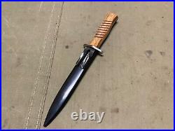 Wwii German M31 Fighting Knife & Scabbard