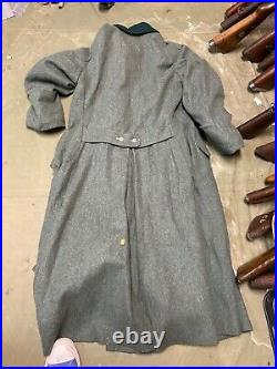 Wwii German M36 M1936 Infantry Em Nco Combat Field Overcoat Greatcoat-medium 40r