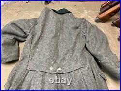 Wwii German M36 M1936 Infantry Em Nco Combat Field Overcoat Greatcoat-medium 40r