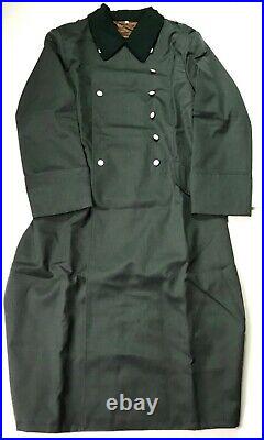 Wwii German M36 M1936 Officer Gabardine Overcoat Greatcoat- Size 3 (44r, 46r)