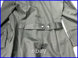 Wwii German M36 M1936 Officer Gabardine Overcoat Greatcoat- Size 3 (44r, 46r)