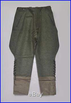 Wwii German M36 Officer Wool Field Tunic & Breeches