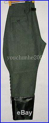 Wwii German M36 Officer Wool Field Uniform Tunic & Breeches L -32068