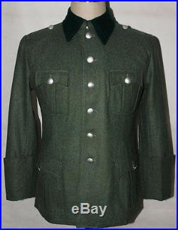 Wwii German M36 Officer Wool Field Uniform Tunic & Breeches XL -32068
