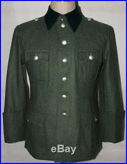 Wwii German M36 Officer Wool Field Uniform Tunic & Breeches XXL