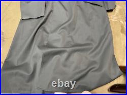 Wwii German M40 1940 Infantry Officer Gabardine Combat Field Overcoat-2xl 48-50r