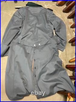 Wwii German M40 1940 Infantry Officer Gabardine Combat Field Overcoat-2xl 48-50r