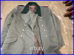 Wwii German M40 1940 Infantry Officer Gabardine Combat Field Overcoat-2xl 48-52r