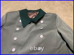 Wwii German M40 1940 Infantry Officer Gabardine Combat Field Overcoat-medium 42r