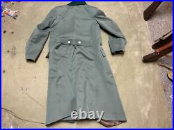 Wwii German M40 1940 Infantry Officer Gabardine Combat Field Overcoat-medium 42r