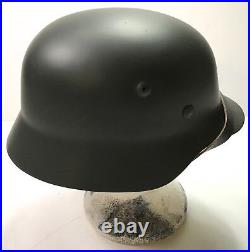 Wwii German M40 Combat Field Helmet- 66 Shell, 58 Liner