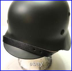 Wwii German M40 Combat Field Helmet- 66 Shell, 58 Liner