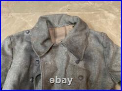 Wwii German M42 1942 Infantry Em Nco Combat Field Overcoat Greatcoat-medium 40r