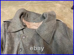 Wwii German M42 1942 Infantry Em Nco Combat Field Overcoat Greatcoat-medium 40r
