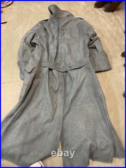Wwii German M42 1942 Infantry Em Nco Combat Field Overcoat Greatcoat-medium 40r
