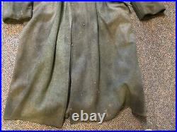 Wwii German M42 1942 Infantry Em Nco Combat Field Overcoat Greatcoat-xlarge 48r