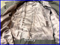 Wwii German M42 1942 Infantry Em Nco Combat Field Overcoat Greatcoat-xlarge 48r