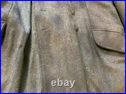 Wwii German M42 1942 Infantry Em Nco Combat Field Overcoat Greatcoat-xlarge 48r