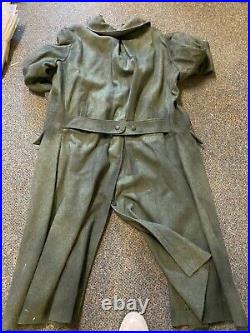 Wwii German M42 1942 Infantry Em Nco Combat Field Overcoat Greatcoat-xlarge 48r