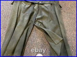 Wwii German M42 1942 Infantry Em Nco Combat Field Overcoat Greatcoat-xlarge 48r