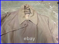 Wwii German M42 1942 Infantry Officer Nco Kradmantel Overcoat-large/xlarge 46r