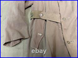 Wwii German M42 1942 Infantry Officer Nco Kradmantel Overcoat-large/xlarge 46r