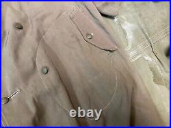 Wwii German M42 1942 Infantry Officer Nco Kradmantel Overcoat-large/xlarge 46r