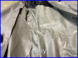 Wwii German M42 1942 Motorcycle Rain Kradmantel Overcoat-xlarge 48r