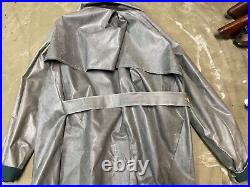 Wwii German M42 1942 Motorcycle Rain Kradmantel Overcoat-xlarge 48r