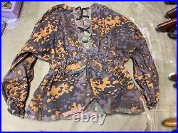 Wwii German M42 Waffen Oak Camo Field Smock- Size 3, 46-50r, Smw Wholesale