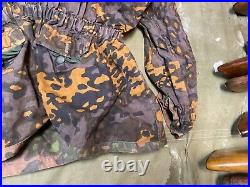 Wwii German M42 Waffen Oak Camo Field Smock- Size 3, 46-50r, Smw Wholesale