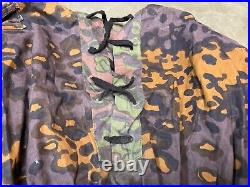 Wwii German M42 Waffen Oak Camo Field Smock- Size 3, 46-50r, Smw Wholesale