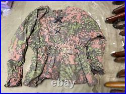 Wwii German M42 Waffen Oak Camo Field Smock- Size 3, 46-50r, Smw Wholesale
