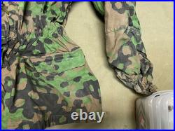 Wwii German M42 Waffen Plane Tree Field Smock- Size 2, 42-46r, Aged & Weathred