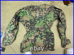Wwii German M42 Waffen Plane Tree Field Smock- Size 2, 42-46r, Aged & Weathred