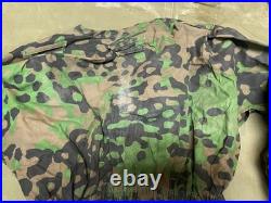 Wwii German M42 Waffen Plane Tree Field Smock- Size 2, 42-46r, Aged & Weathred