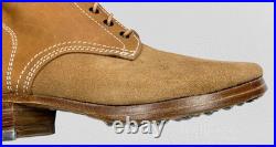 Wwii German M43 M1943 Combat Field Leather Low Boots