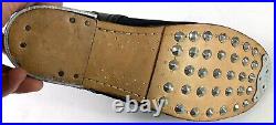 Wwii German M43 M1943 Combat Field Leather Low Boots-size 10