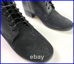 Wwii German M43 M1943 Combat Field Leather Low Boots-size 11