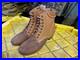 Wwii German M43 M1943 Combat Field Leather Low Boots-size 12
