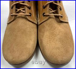 Wwii German M43 M1943 Combat Field Leather Low Boots-size 13