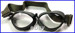 Wwii German Motorcycle, Panzer, Pilot General Purpose Goggles