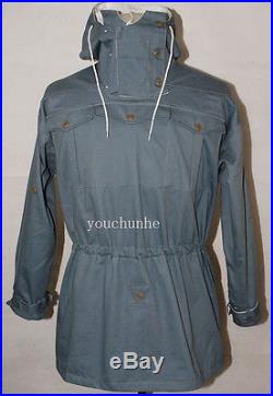 Wwii German Mouse Grey And White Reversible Mountain Anorak Smock L -32472