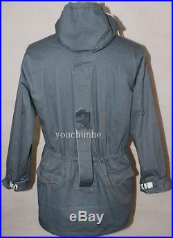 Wwii German Mouse Grey And White Reversible Mountain Anorak Smock L -32472